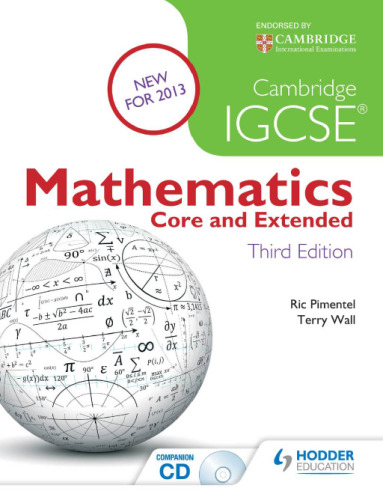 Cambridge IGCSE Mathematics: Core & Extended