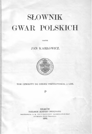 Słownik gwar polskich