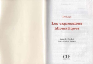 Les expressions idiomatiques