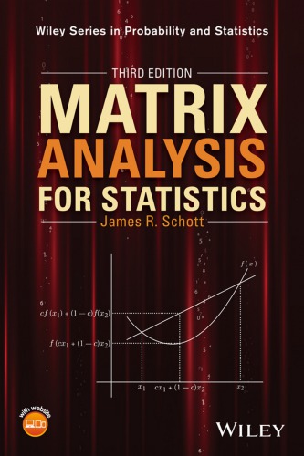 Matrix Analysis for Statistics