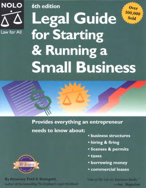 Legal Guide for Starting & Running a Small Business