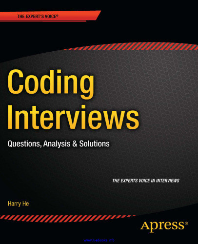 Coding Interviews: Questions, Analysis & Solutions