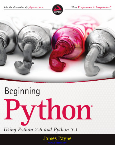 Beginning Python: Using Python 2.6 and Python 3.1