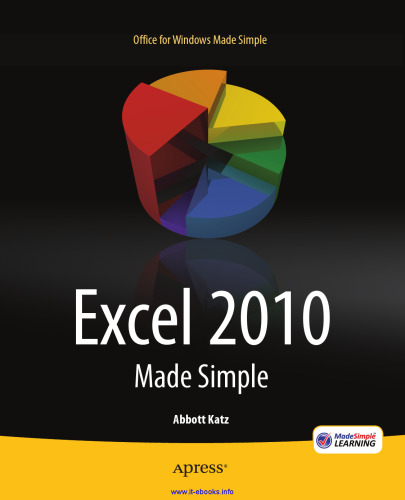 Excel 2010 Made Simple