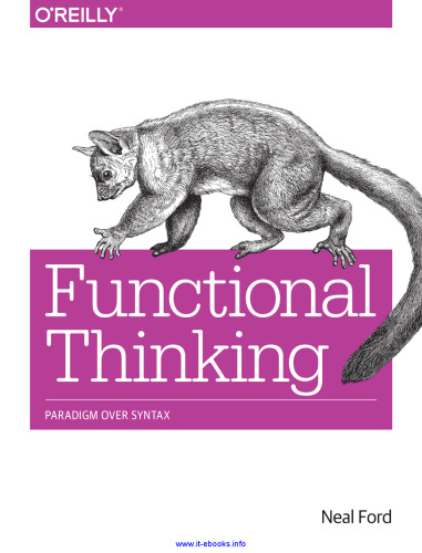 Functional Thinking: Paradigm Over Syntax