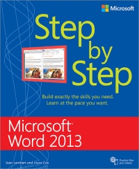 Microsoft Word 2013 Step by Step