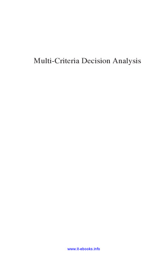 Multi-criteria Decision Analysis: Methods and Software