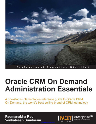 Oracle CRM On Demand Administration Essentials
