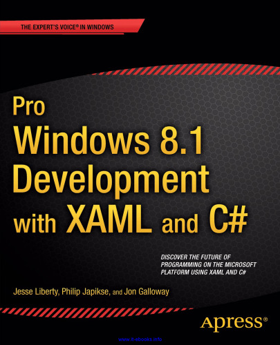 Pro Windows 8.1 Development with XAML and C#