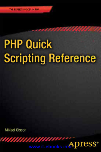 PHP Quick Scripting Reference