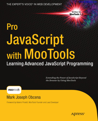 Pro JavaScript with MooTools