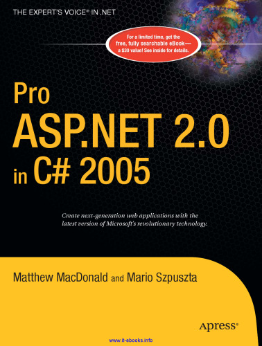 Pro ASP.NET 2.0 in C# 2005