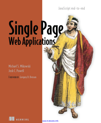 Single Page Web Applications: JavaScript end-to-end