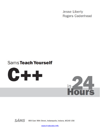 Sams Teach Yourself C++ in 24 Hours, 5th Edition