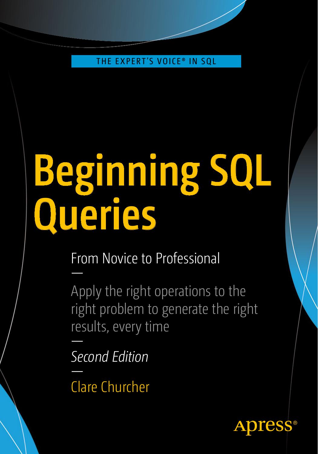 Beginning SQL Queries