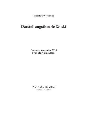 Darstellungstheorie