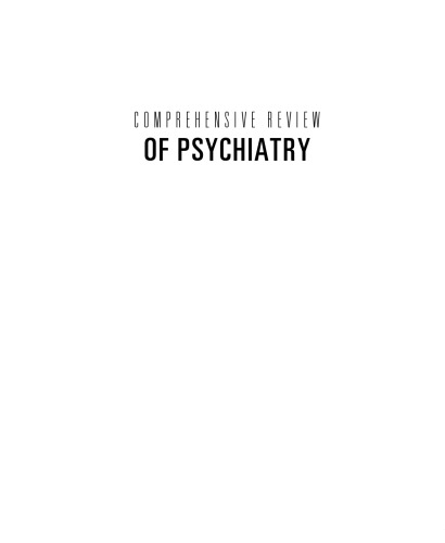 Comprehensive Review of Psychiatry