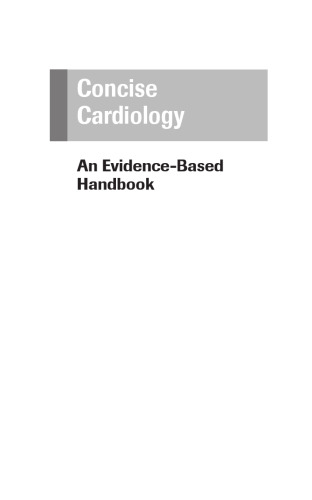 Concise Cardiology: An Evidence-Based Handbook