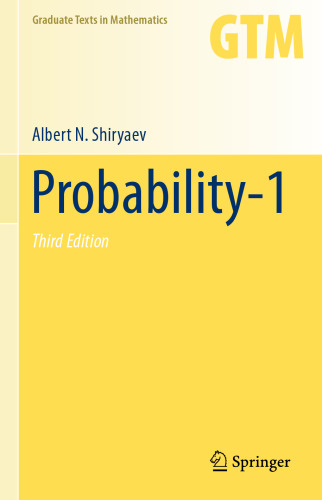 Probability-1: Volume 1