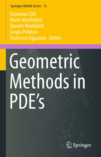 Geometric Methods in PDE’s