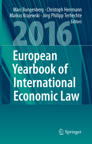 European Yearbook of International Economic Law 2016