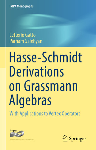 Hasse-Schmidt Derivations on Grassmann Algebras: With Applications to Vertex Operators