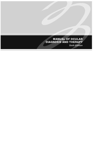 Manual of Ocular Diagnosis and Therapy