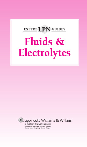 LPN Expert Guides: Fluids and Electrolytes