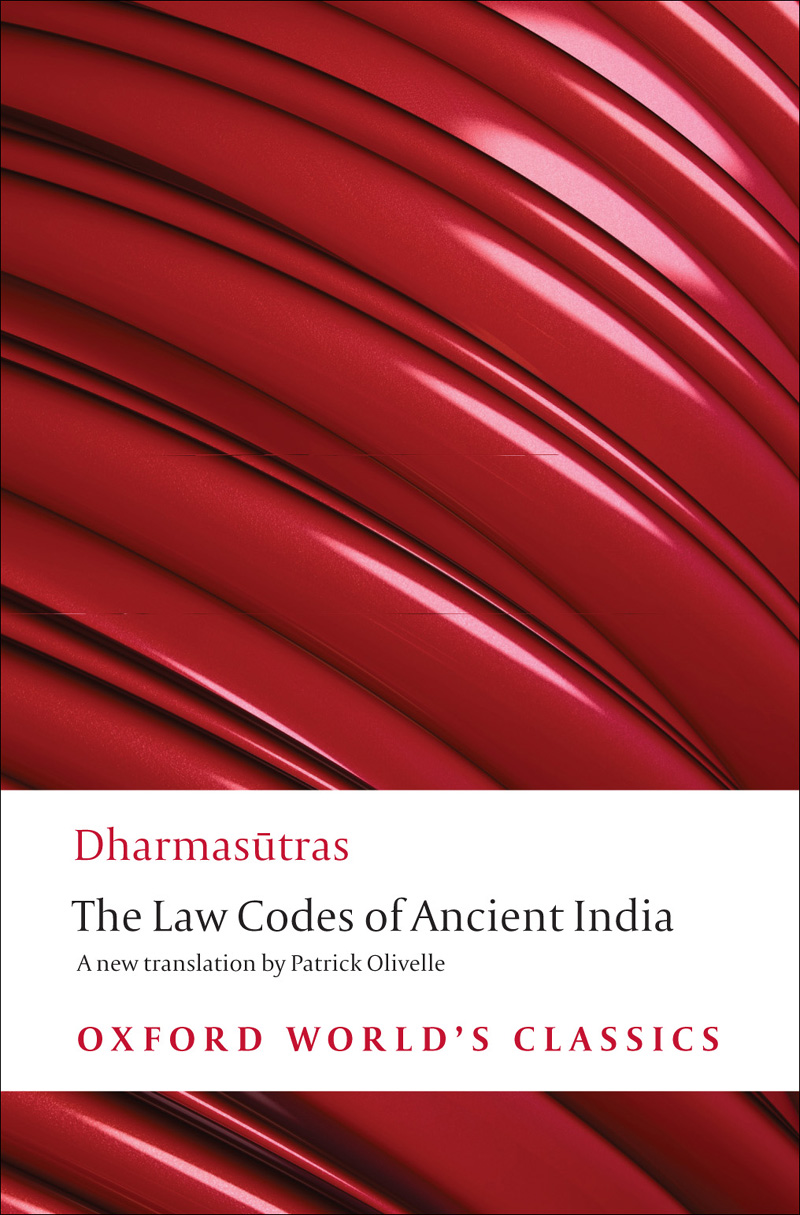 Dharmasutras: The Law Codes of Ancient India