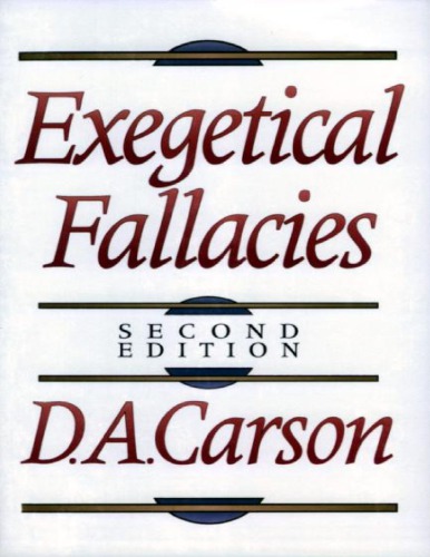 Exegetical Fallacies