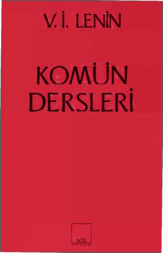 Komün Dersleri