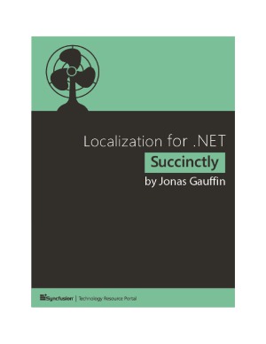 Localization for .NET Succinctly