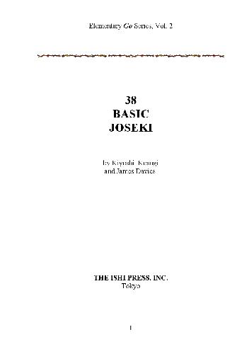 38 Basic Joseki