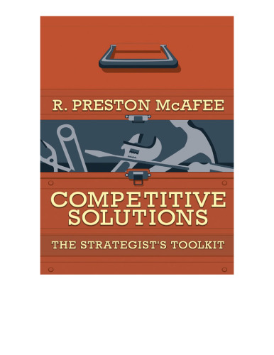 Competitive Solutions: The Strategist’s Toolkit