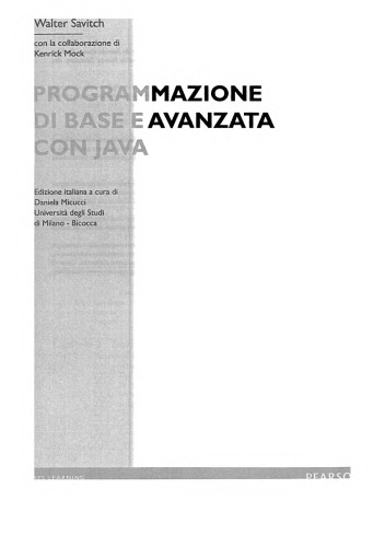 Programmazione di base e avanzata con Java