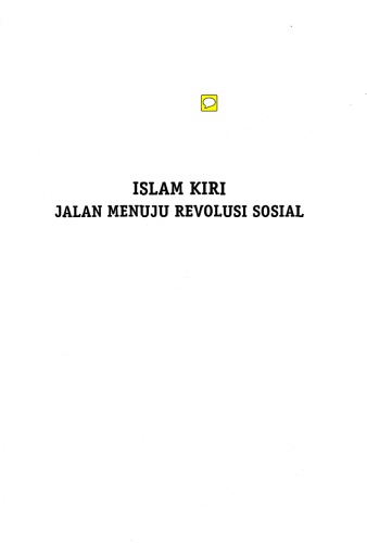 Islam Kiri Jalan Menuju Revolusi Sosial