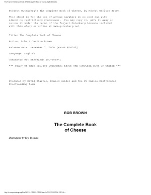 The Complete Book of Cheese