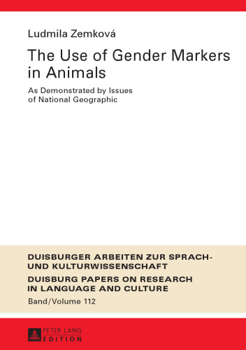 The Use of Gender Markers in Animals