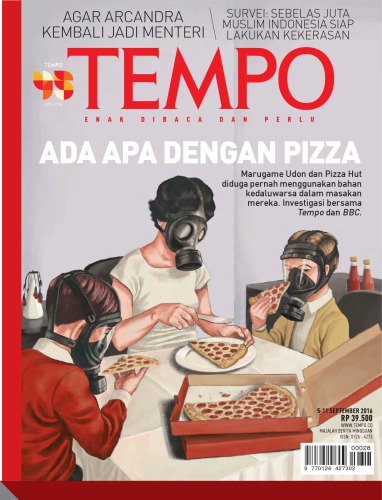 Majalah Tempo - 5 September 2016: Ada Apa dengan Pizza