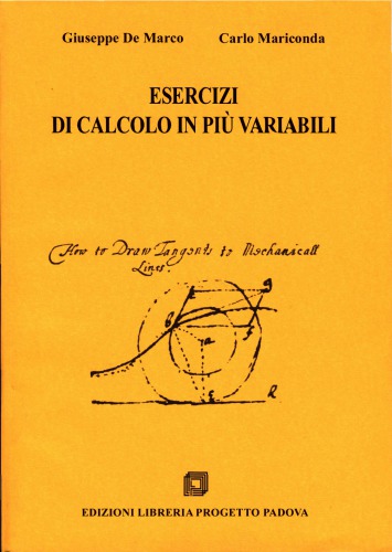 Esercizi di calcolo in più variabili