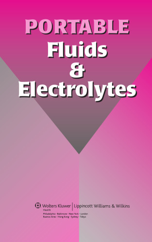 Portable Fluids and Electrolytes