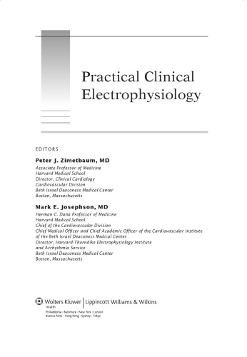 Practical Clinical Electrophysiology