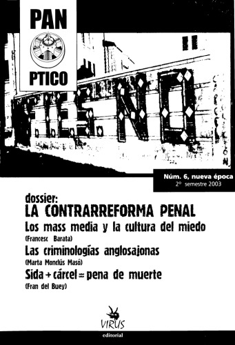 Panoptico, Revista de Crítica a la Política Criminal, N.° 6: Dossier sobre la contrarreforma penal