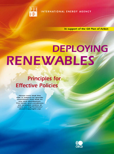 Deploying renewables : principles for effective policies