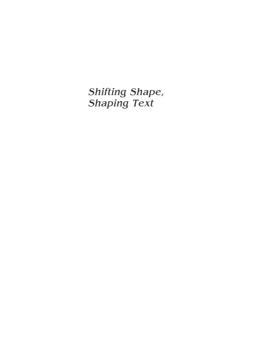 Shifting Shape, Shaping Text: Philosophy and Folklore in Fox Koan