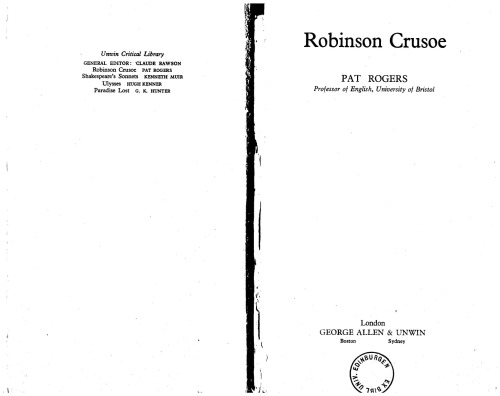 Robinson Crusoe