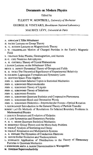 Discontinuities in Waveguides. Notes on lectures by Julian Schwinger