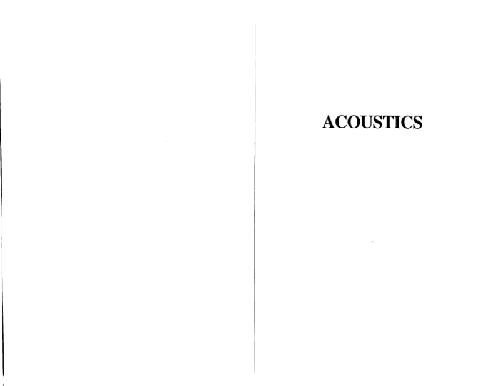 Acoustics