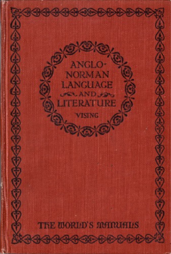 Anglo-Norman language and literature