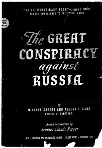 The Great Conspiracy Against Russia